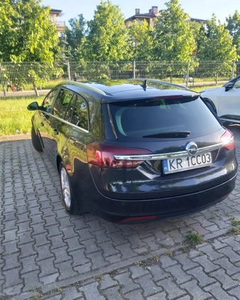 Opel Insignia cena 36800 przebieg: 185000, rok produkcji 2014 z Kraków małe 121